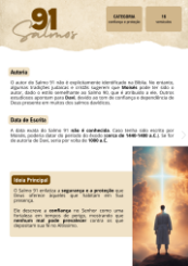 Exemplo do material Salmos 121 e 91